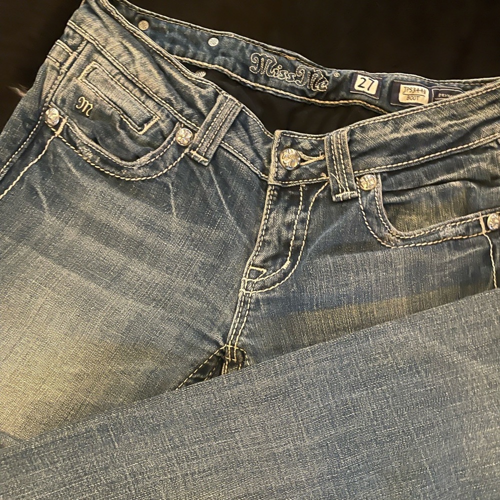 Miss me size 27 boot cute jeans